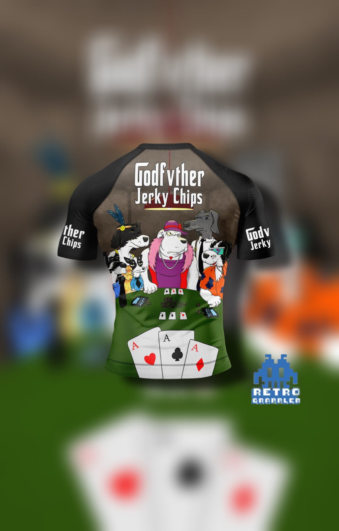 Limited run Godfvther Jerky Chips Rashguard (PRE-ORDER)