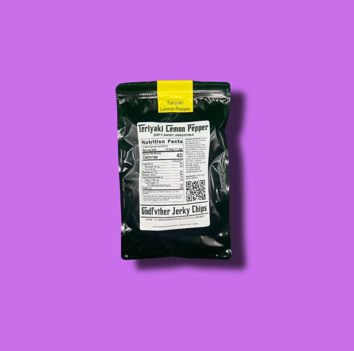 TERIYAKI LEMON PEPPER JERKY CHIPS