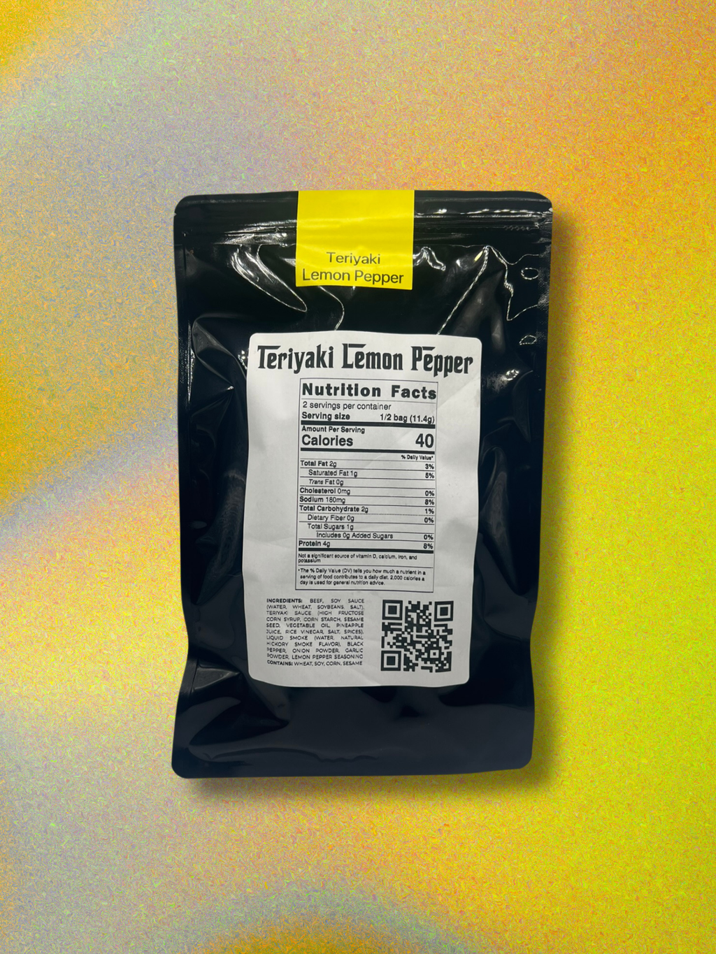 TERIYAKI LEMON PEPPER JERKY CHIPS